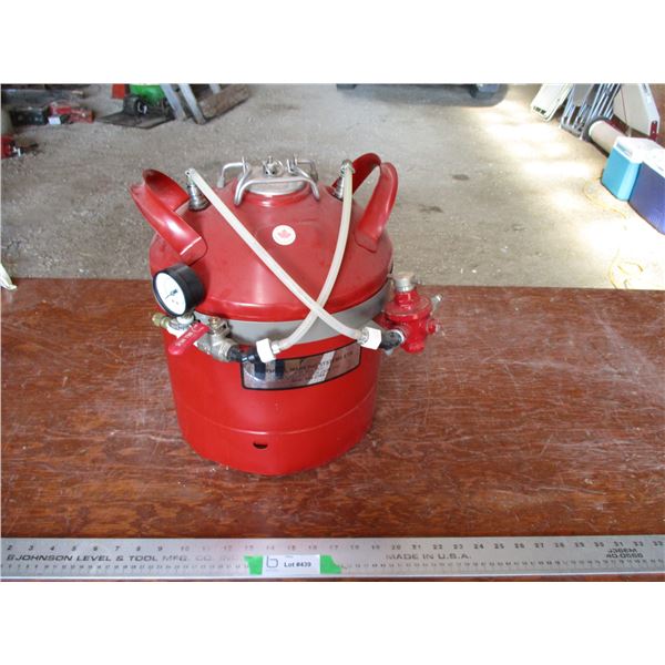 Spray marker tank, new