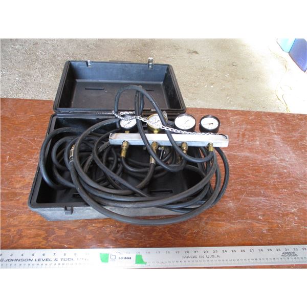 Pressure tester with case