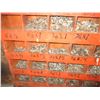 Image 6 : Contents in bolt bin - bolts, nuts, washers (all contents, shelf not included)