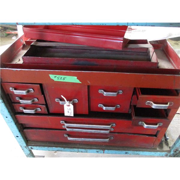 Red tool box - empty