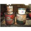 Image 1 : (4) lot of vintage tins