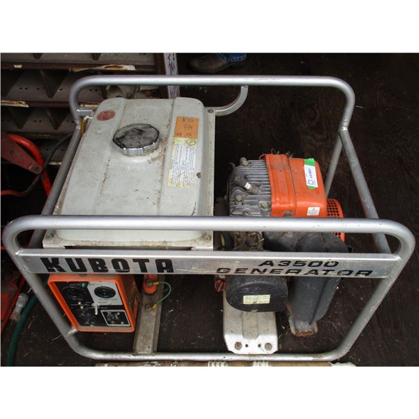 Kubota A3500 generator