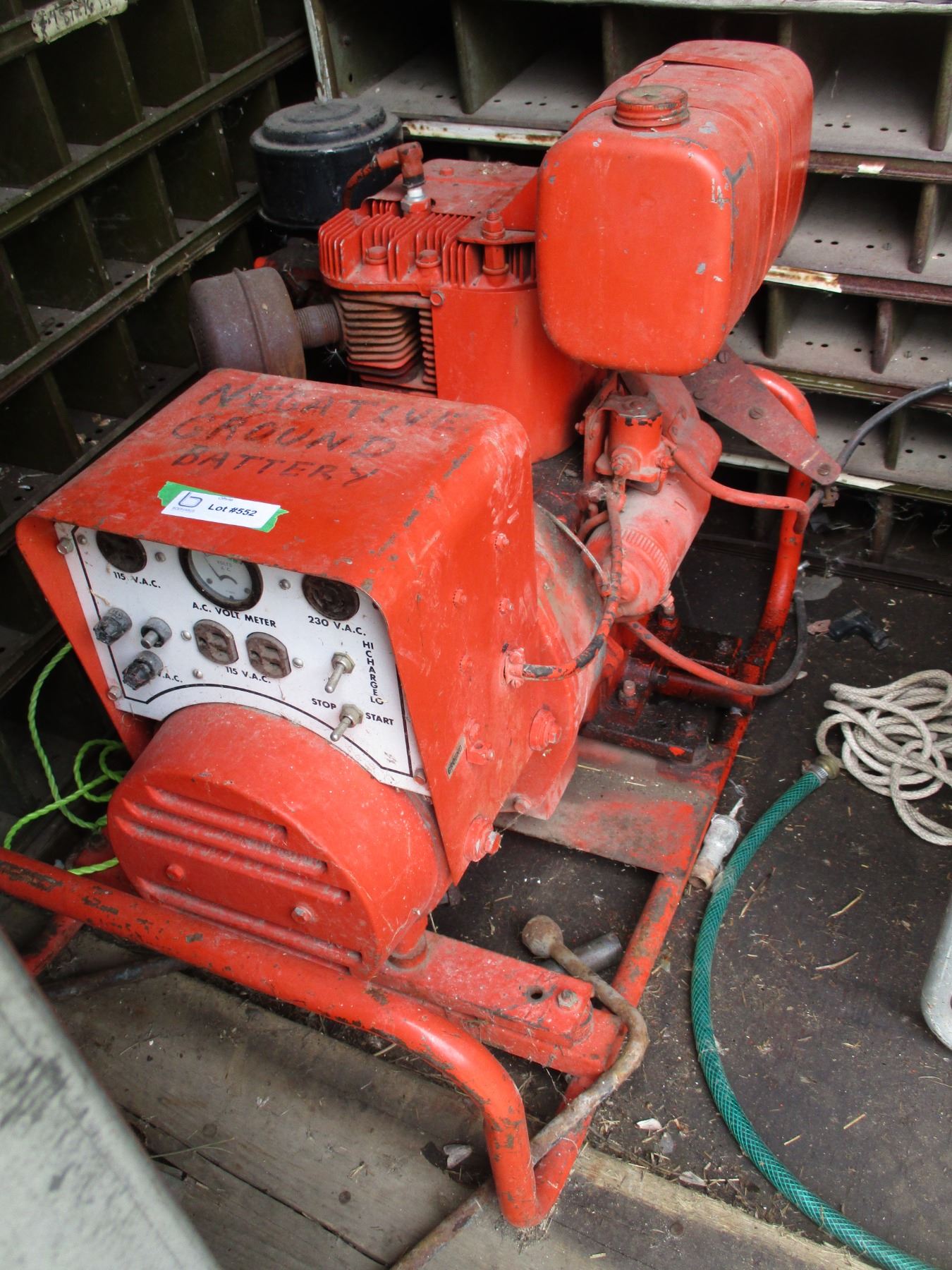 Antique Generator Vintage generator - Bodnarus Auctioneering