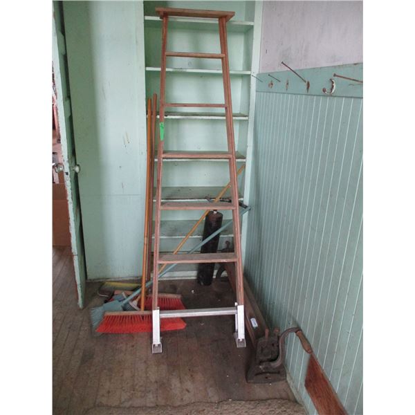 Sheet metal rollers with misc brooms