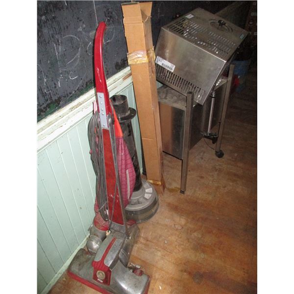 Vacuum, tractor air top, water distiller