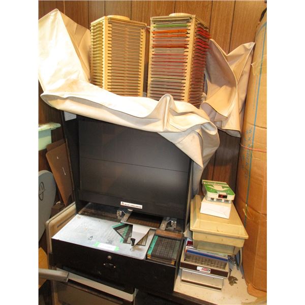 Allis-chalmers instant data system with files