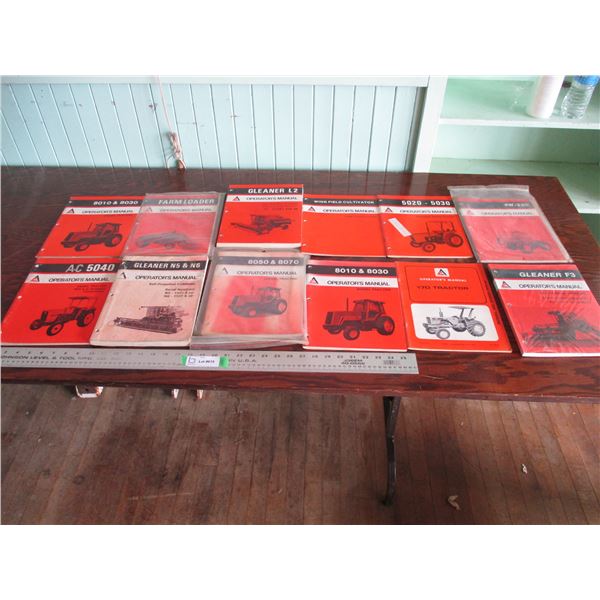 (12) A-C Operators manuals