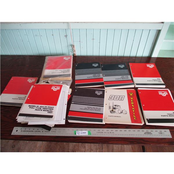 (9) Versatile operators manuals