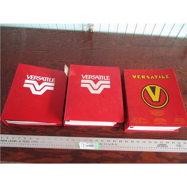 (3) Versatile parts manuals