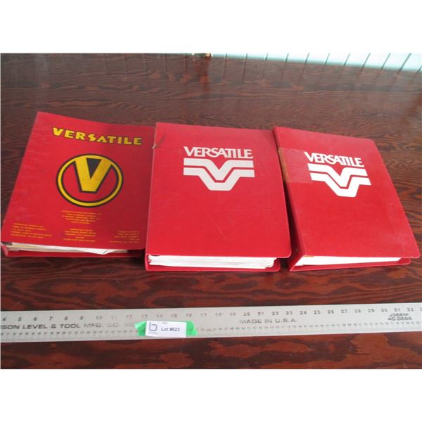 (3) Versatile parts manuals