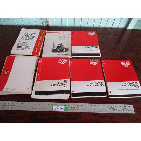 (7) Versatile parts manuals