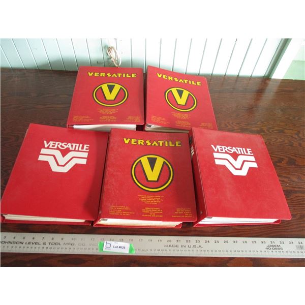 (5) Versatile parts manuals