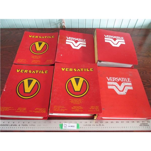 (6) New Holland Service parts catalog