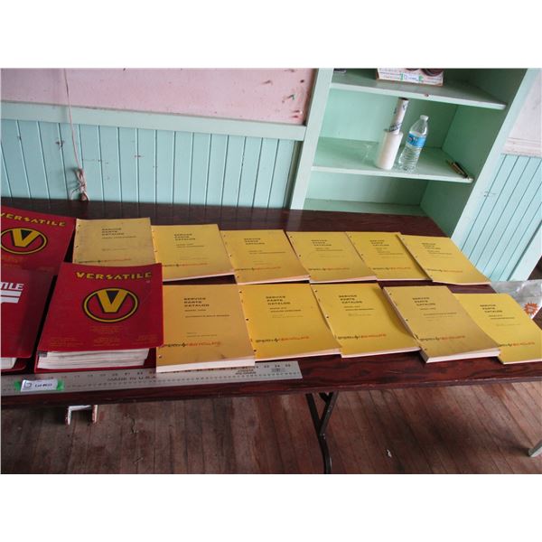 (6) New Holland Service parts catalog