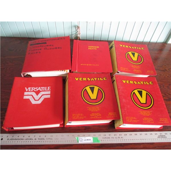 (6) New Holland Service parts catalog