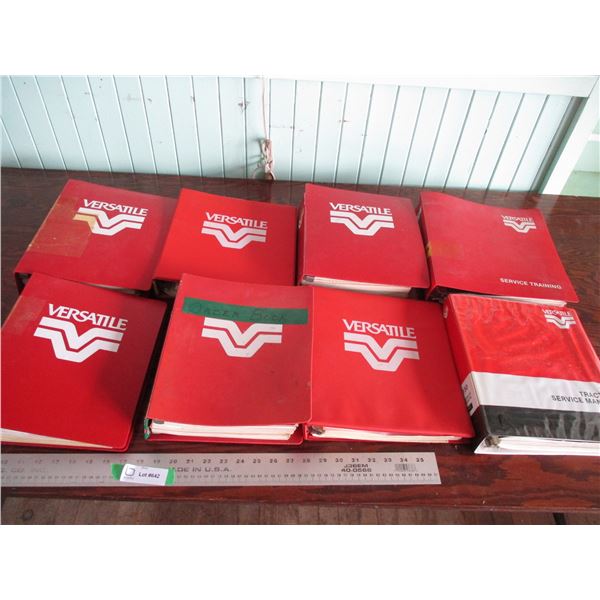 (8) Versatile service manuals