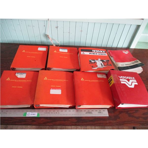 (8) Allis chalmers service manuals