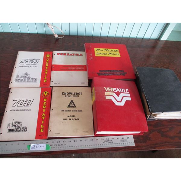 Allis chalmers operators + service manuals