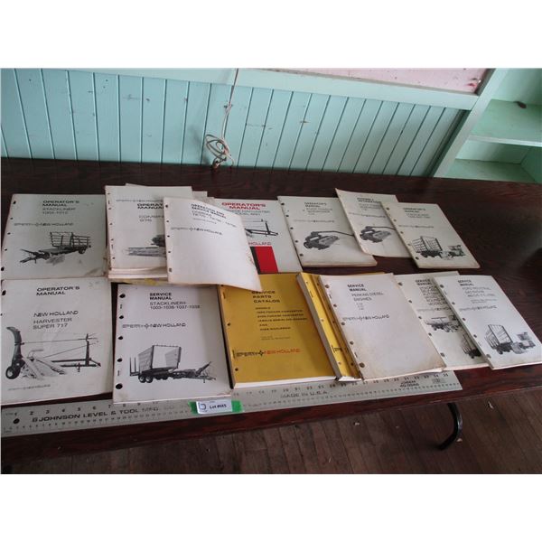 (lot) Sperry New Holland