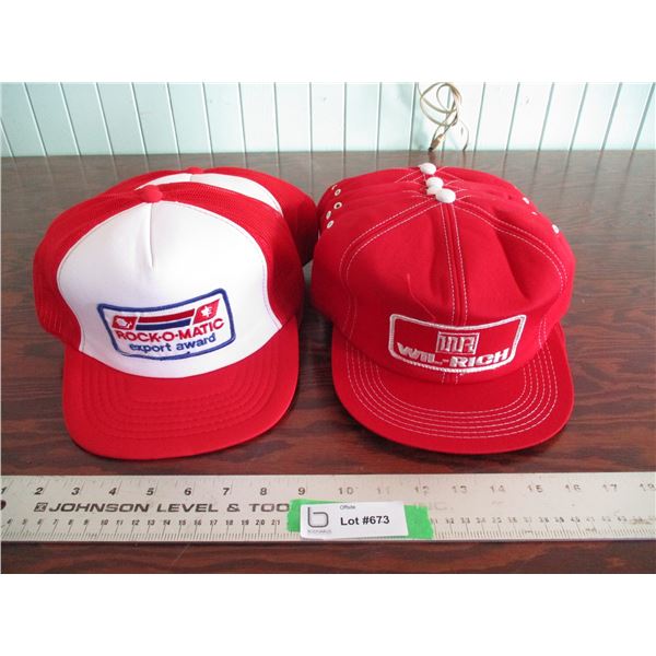 (lot) Wil-Rich hats (new old stock)