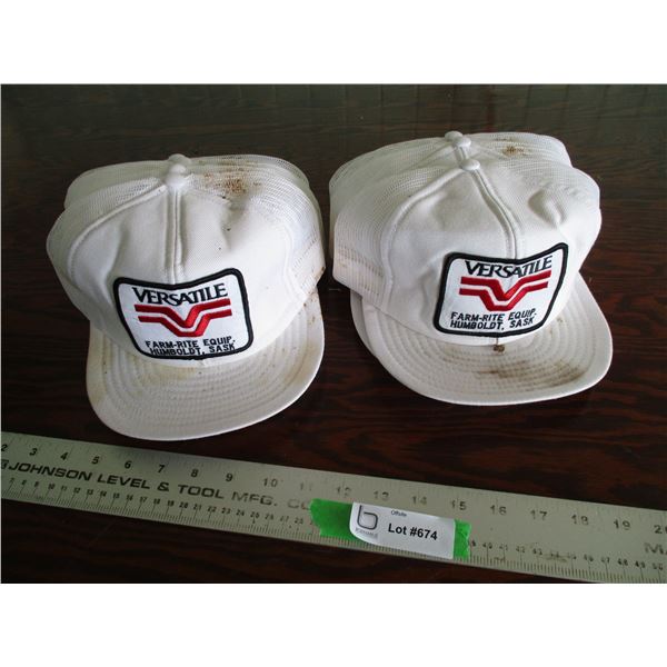 (lot) Versatile hats (new old stock - dirty)