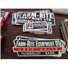 Image 3 : Farm Rite Equipment stickers + patches (NOS)