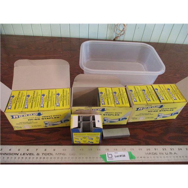 (3) boxes of arrow staples