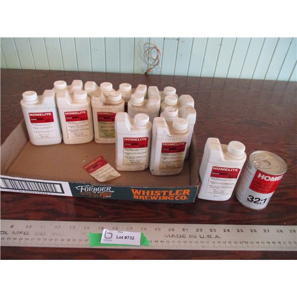 Homelite oil (14) containers