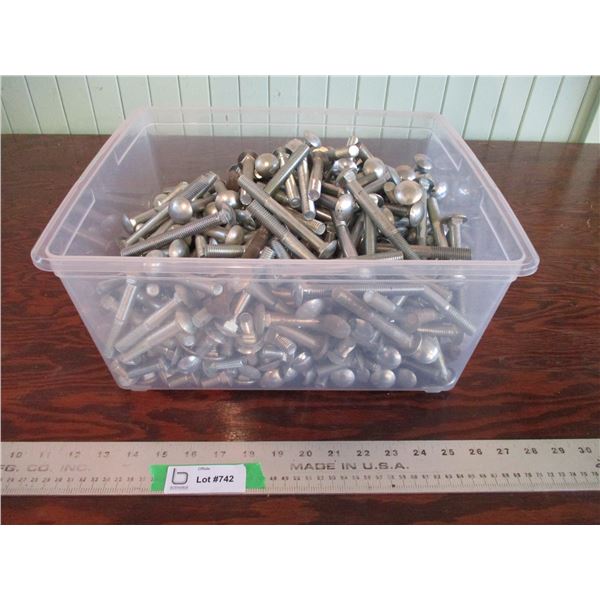 mix lot bolts various carriage