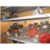 Image 8 : Contents of shelf only - hoses, bearings, pulleys, etc
