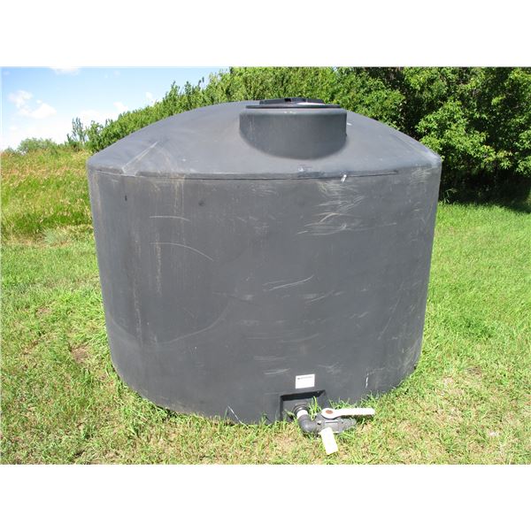 black tank with valve