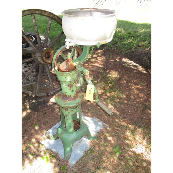 green stand cream separator with bowl