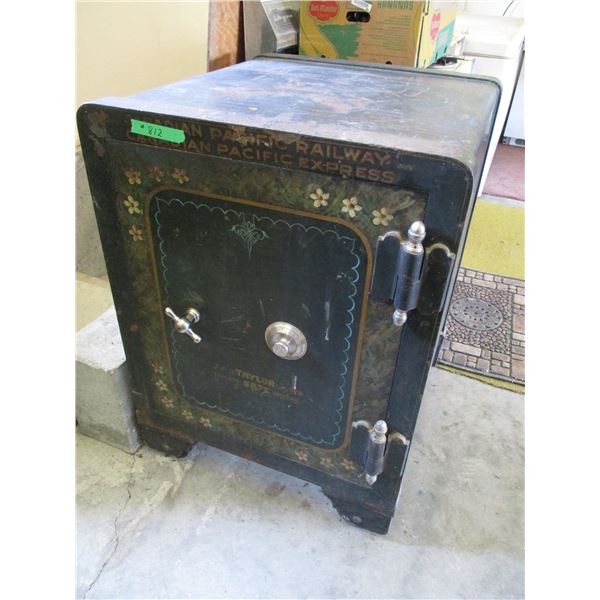 Canada Pacific Railways 2 door safe - 28"x30"