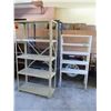 Image 1 : (3) shelf units - 4-tier 30x10 58" tall, small 36x15 6ft tall
