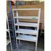Image 2 : (3) shelf units - 4-tier 30x10 58" tall, small 36x15 6ft tall