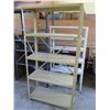 Image 3 : (3) shelf units - 4-tier 30x10 58" tall, small 36x15 6ft tall