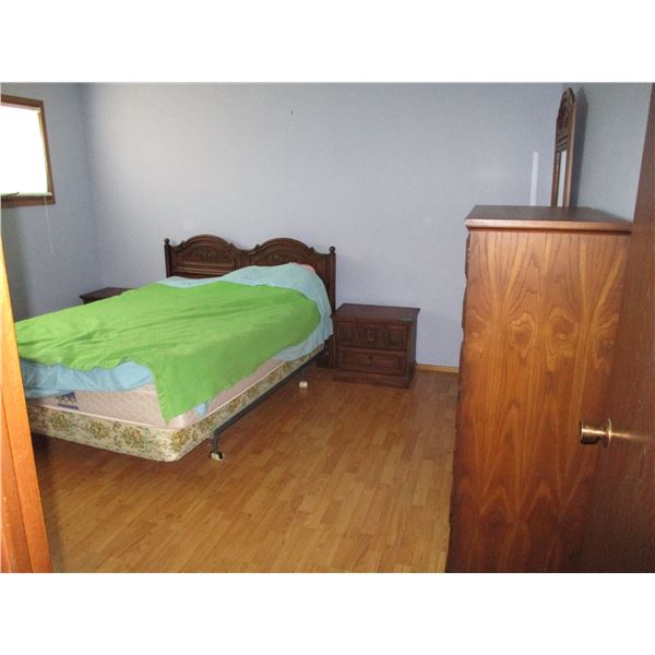 5-piece bedroom set with mattress