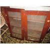 Image 4 : book shelf with glass doors 38x12x37