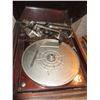 Image 9 : Victor gramophone floor model for parts with records