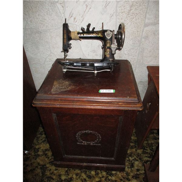 new williams sewing machine cabinet