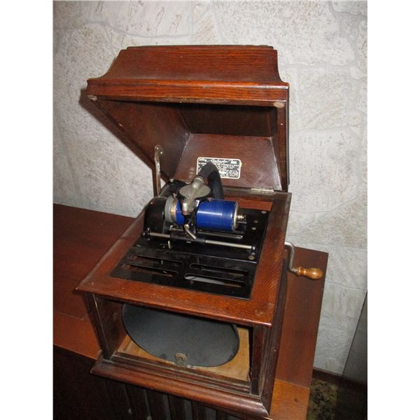 Amberola player for cylinder records - working