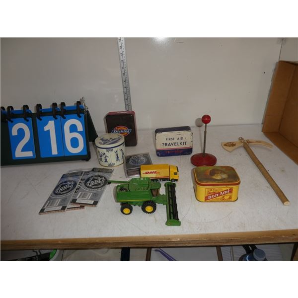 Vintage Tins /Toys & More