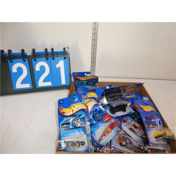 25-New Hot Wheels