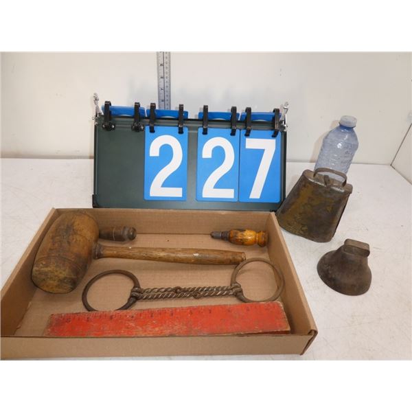 Wooden Hammer/Bells/etc