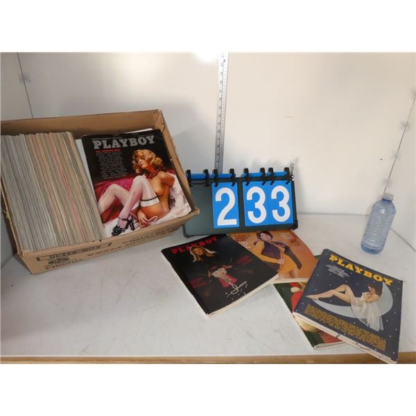 Vintage Playboy Magazines