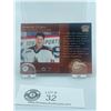 Image 2 : Shane Doan Phoenix Coyotes 2001 Pacific Authentic Game Worn Jersey Card