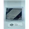 Image 2 : Marc Dennis Columbus Blue Jackets 2005-2006 Upper Deck Game Jersey Card