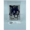 Image 1 : Ed Belfour Toronto Maple Leafs 2003 Pacific Calder Hockey Authentic Game Worn Jersey Card