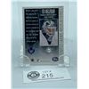 Image 2 : Ed Belfour Toronto Maple Leafs 2003 Pacific Calder Hockey Authentic Game Worn Jersey Card