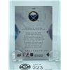 Image 2 : Thomas Vanek Buffalo Sabres 2010-2011 Upper Deck Artifacts Star card 032/999